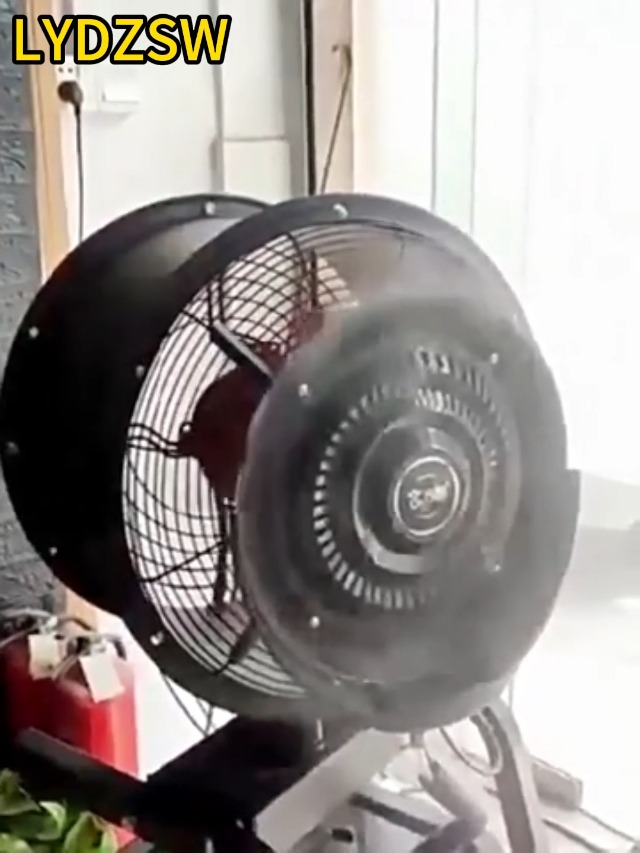 Amazon.co.jp: ミスト扇風機 業務用 工業用 ミストペデスタルファン